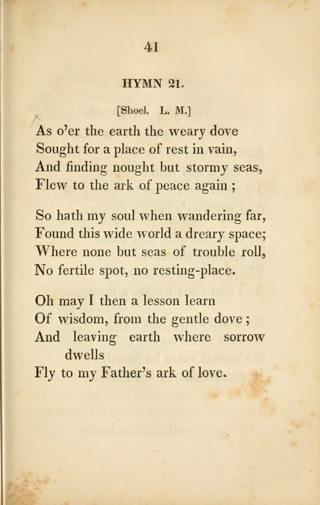 Original Hymns for Sabbath Schools page 34