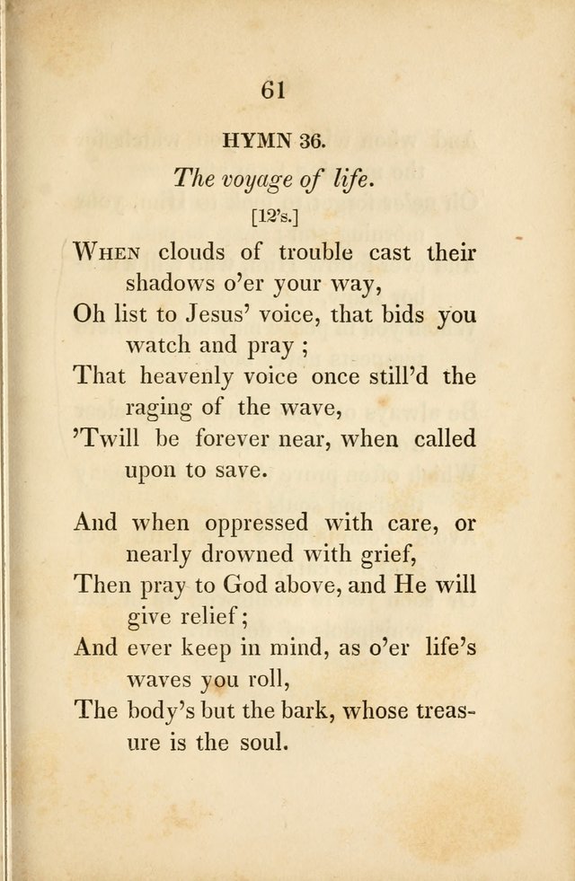 Original Hymns for Sabbath Schools page 54
