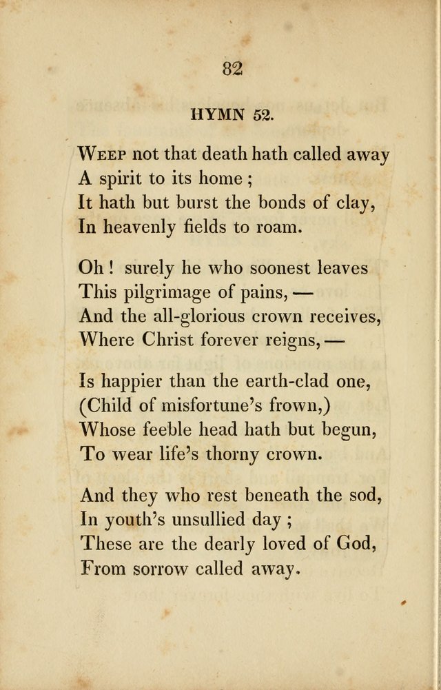 Original Hymns for Sabbath Schools page 75