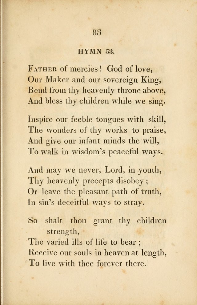 Original Hymns for Sabbath Schools page 76