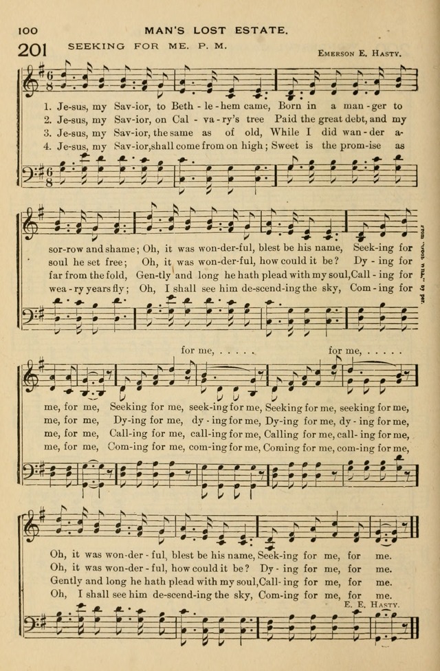 The Otterbein Hymnal: for use in public and social worship page 105