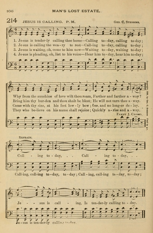 The Otterbein Hymnal: for use in public and social worship page 111