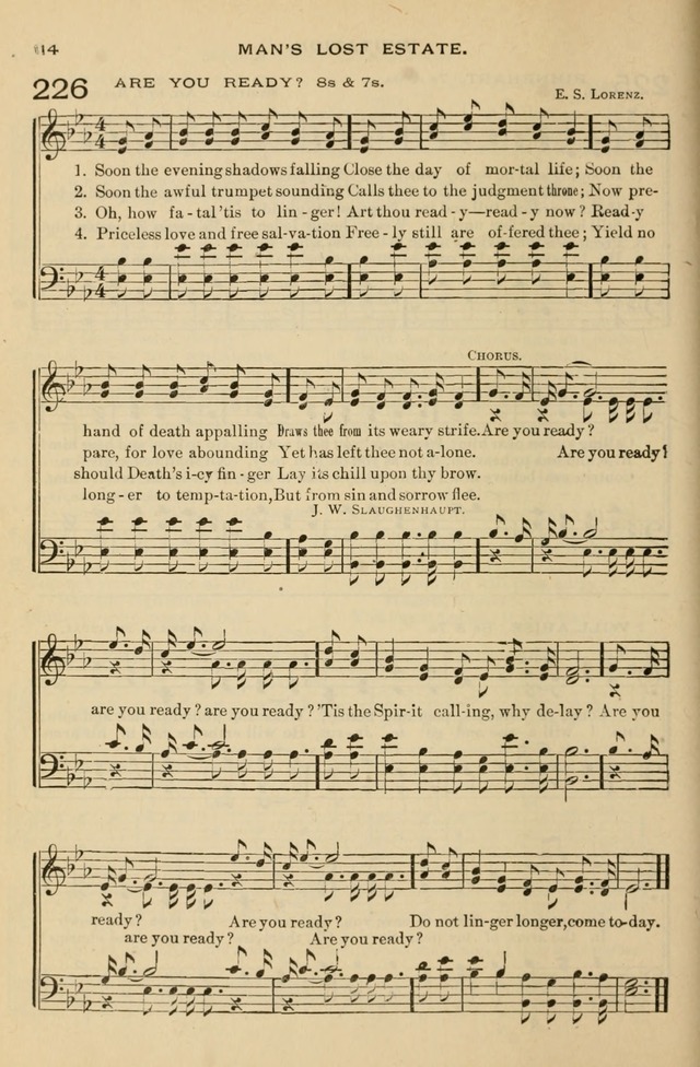 The Otterbein Hymnal: for use in public and social worship page 119