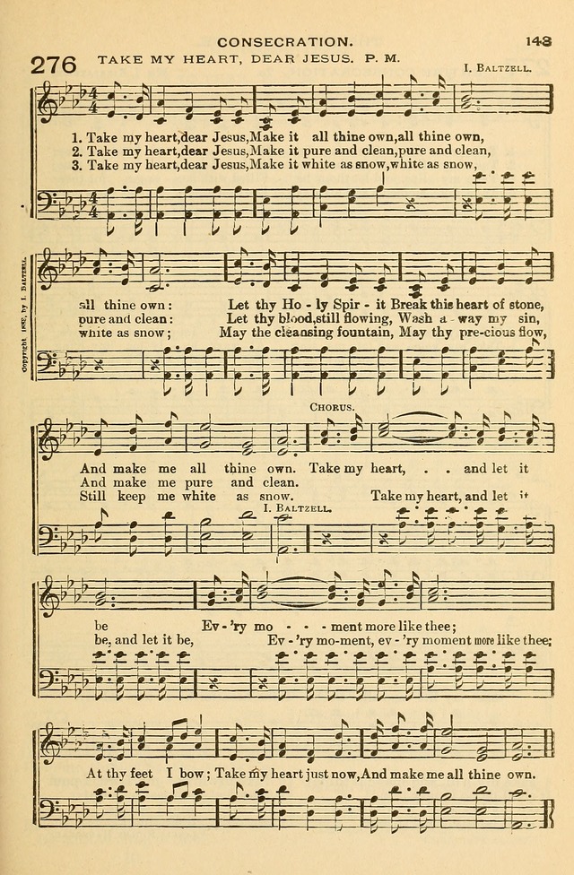 The Otterbein Hymnal: for use in public and social worship page 148