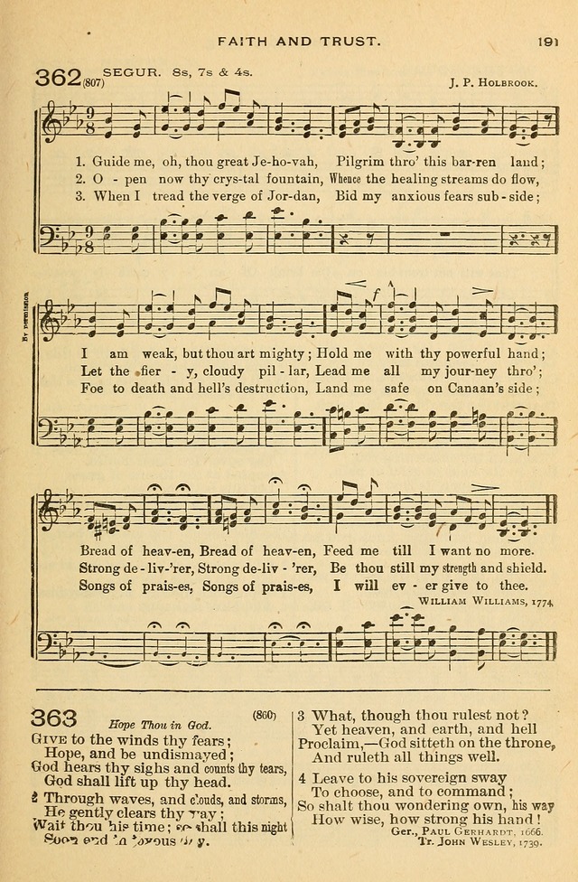 The Otterbein Hymnal: for use in public and social worship page 196