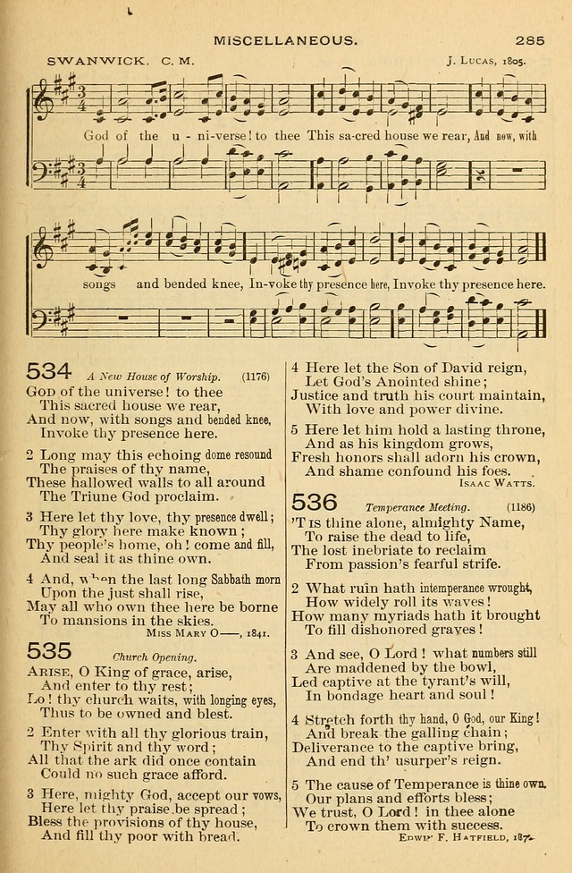 The Otterbein Hymnal: for use in public and social worship page 290