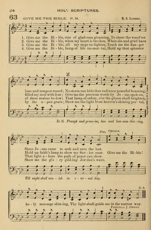 The Otterbein Hymnal: for use in public and social worship page 39