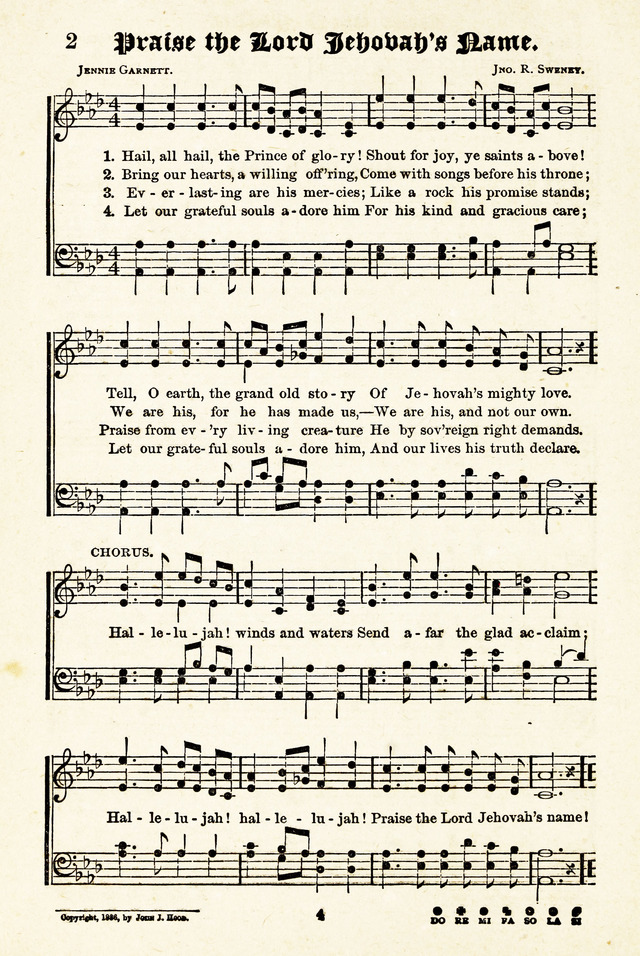On Joyful Wing : A Book of Praise and Song page 2