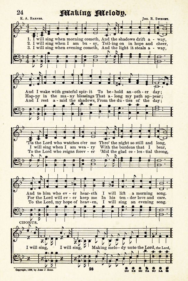 On Joyful Wing : A Book of Praise and Song page 26