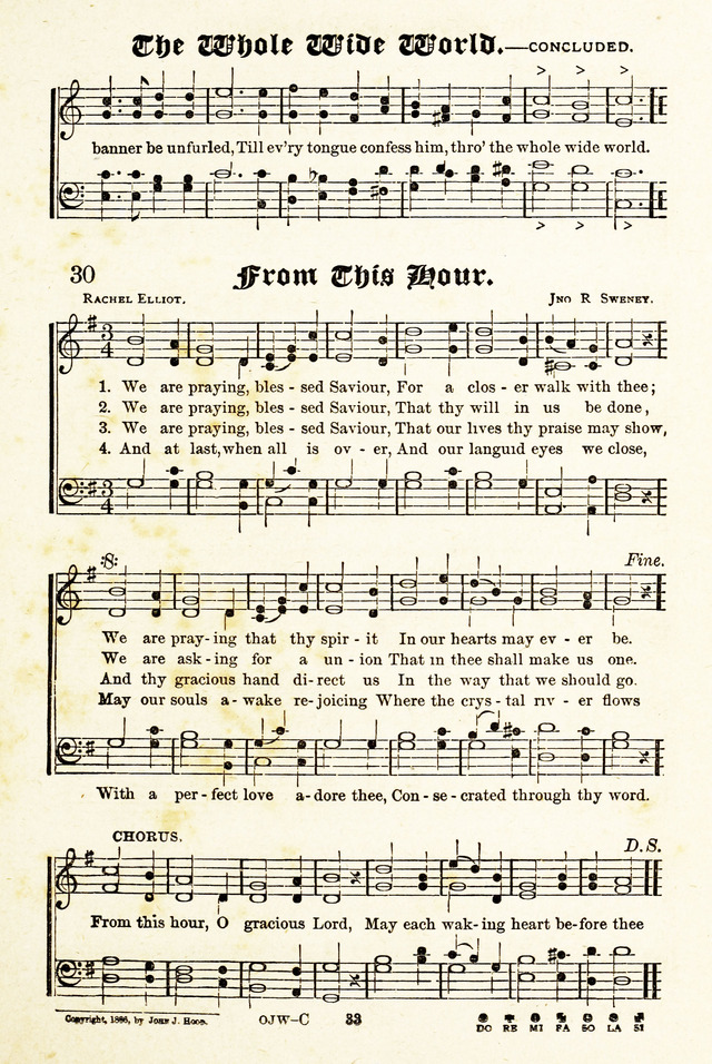 On Joyful Wing : A Book of Praise and Song page 31