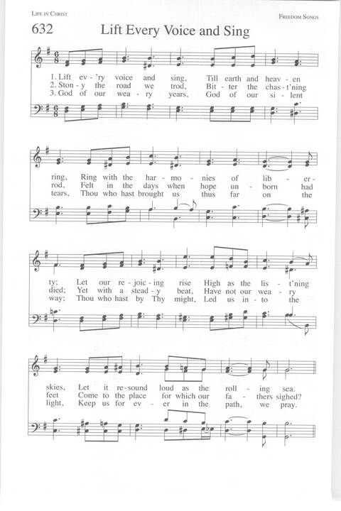 One Lord, One Faith, One Baptism: an African American ecumenical hymnal page 1015