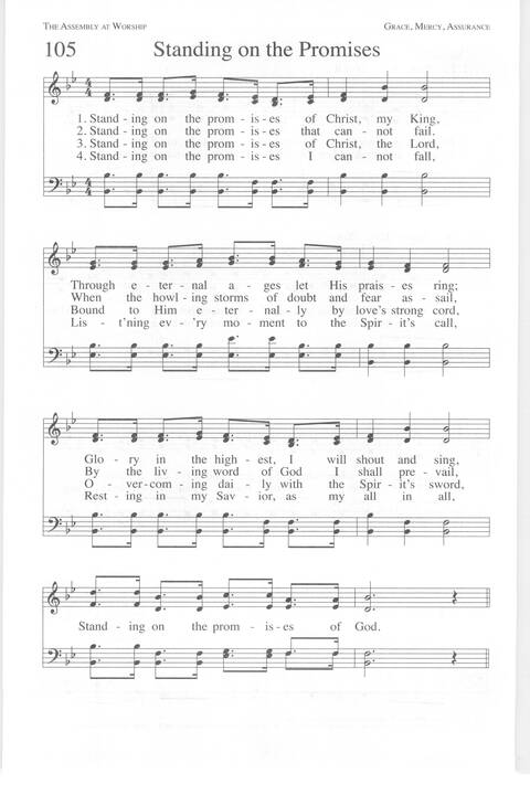 One Lord, One Faith, One Baptism: an African American ecumenical hymnal page 159