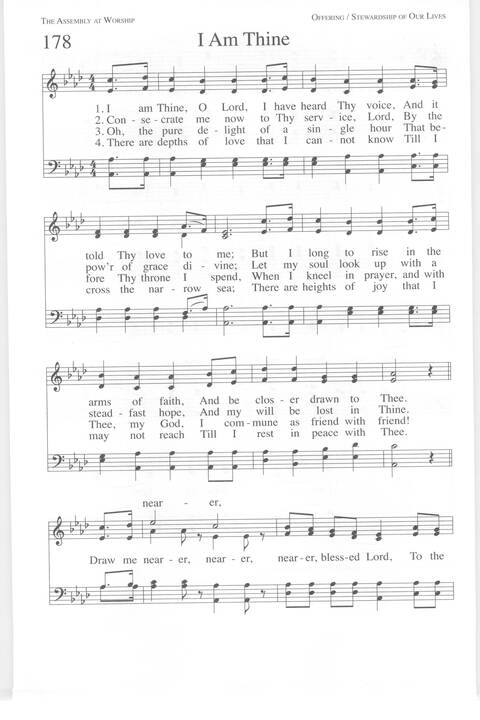 One Lord, One Faith, One Baptism: an African American ecumenical hymnal page 267