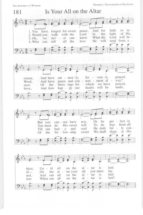 One Lord, One Faith, One Baptism: an African American ecumenical hymnal page 271