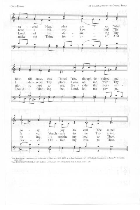 One Lord, One Faith, One Baptism: an African American ecumenical hymnal page 536