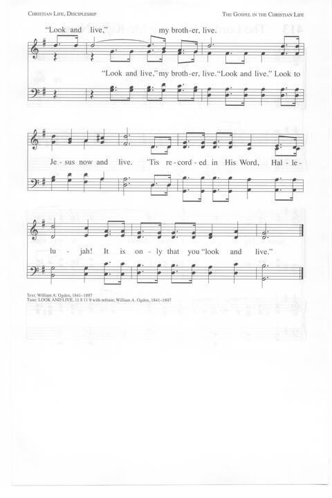 One Lord, One Faith, One Baptism: an African American ecumenical hymnal page 654