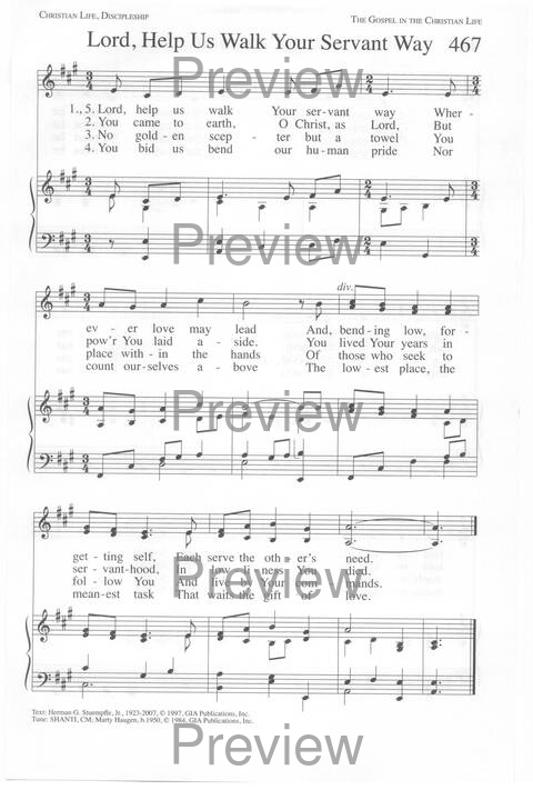 One Lord, One Faith, One Baptism: an African American ecumenical hymnal page 746