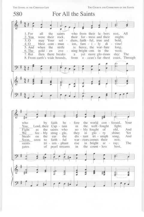 One Lord, One Faith, One Baptism: an African American ecumenical hymnal page 927