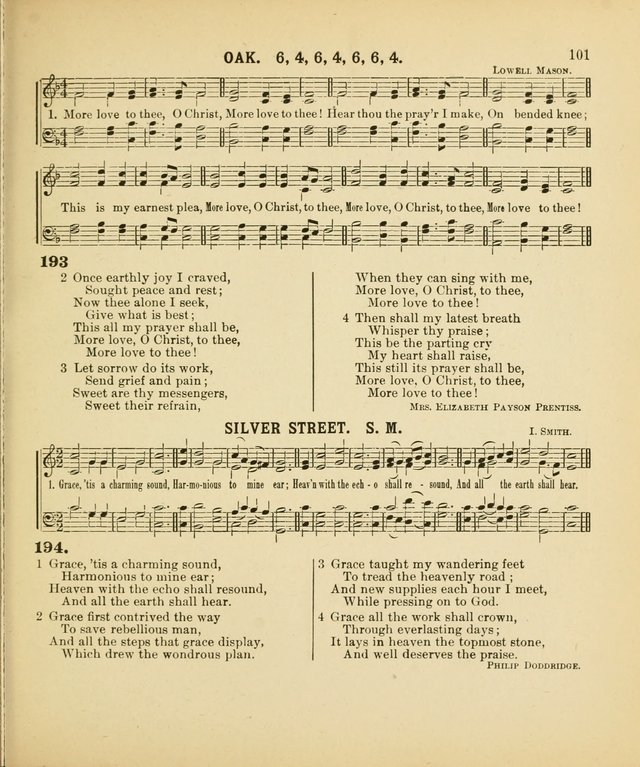Our New Hymnal page 101