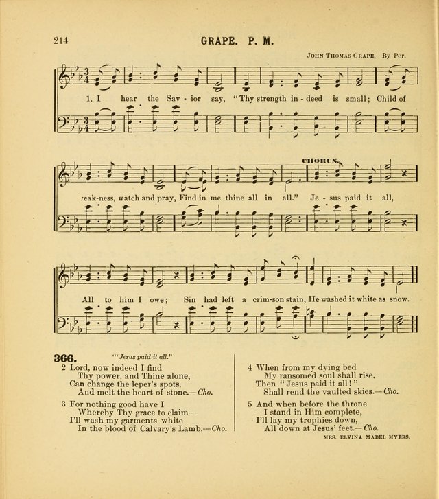 Our New Hymnal page 214