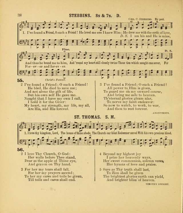 Our New Hymnal page 38