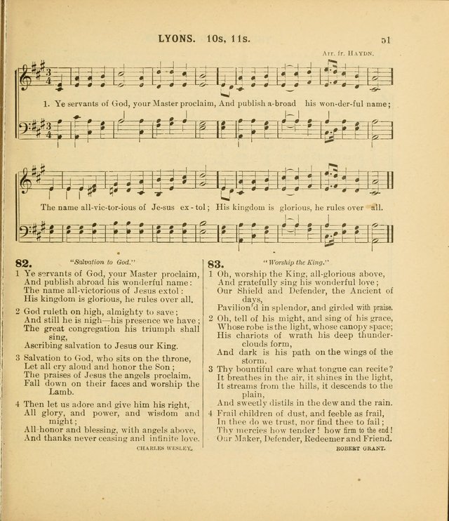 Our New Hymnal page 51