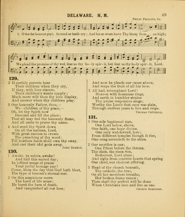 Our New Hymnal page 69