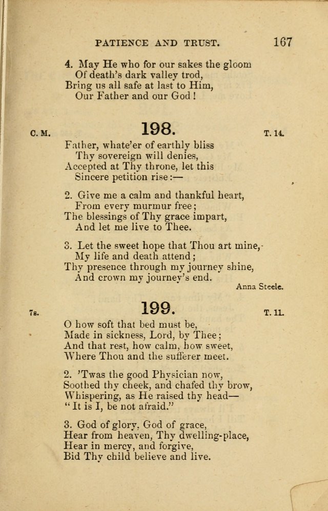 Offices of Worship and Hymns: principally for use in schools. with an appendix of tunes (2nd and rev. ed.) page 167