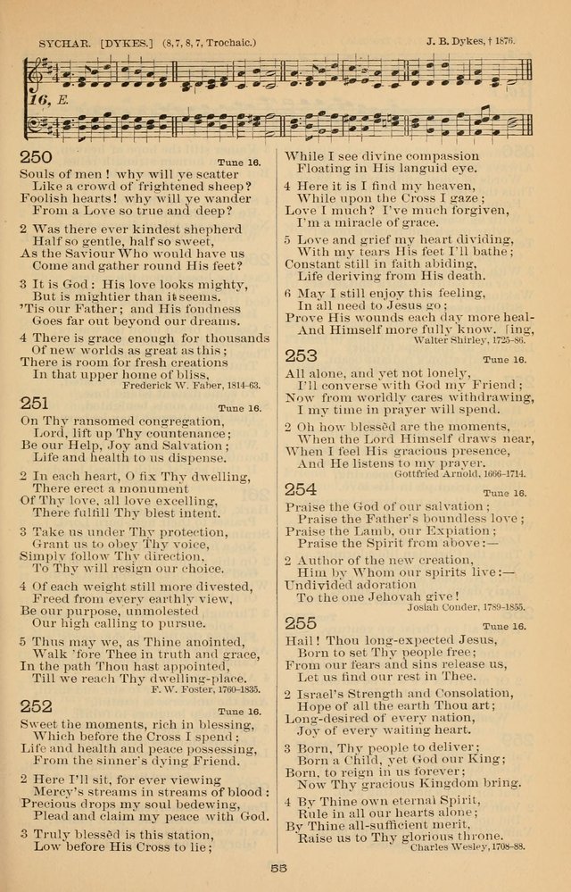 Offices of Worship and Hymns: with tunes, 3rd ed., revised and enlarged page 126