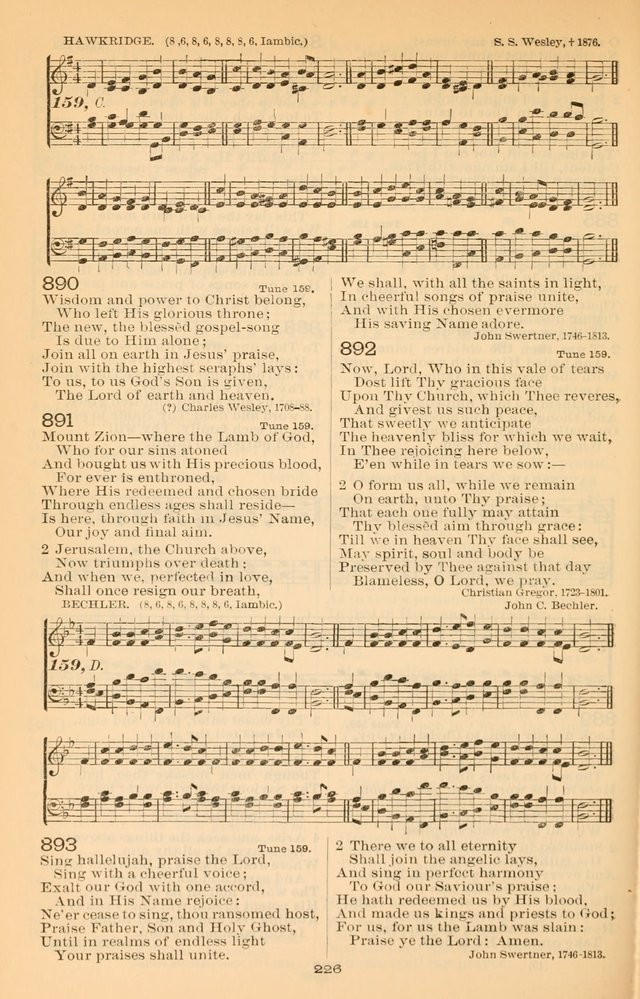 Offices of Worship and Hymns: with tunes, 3rd ed., revised and enlarged page 299