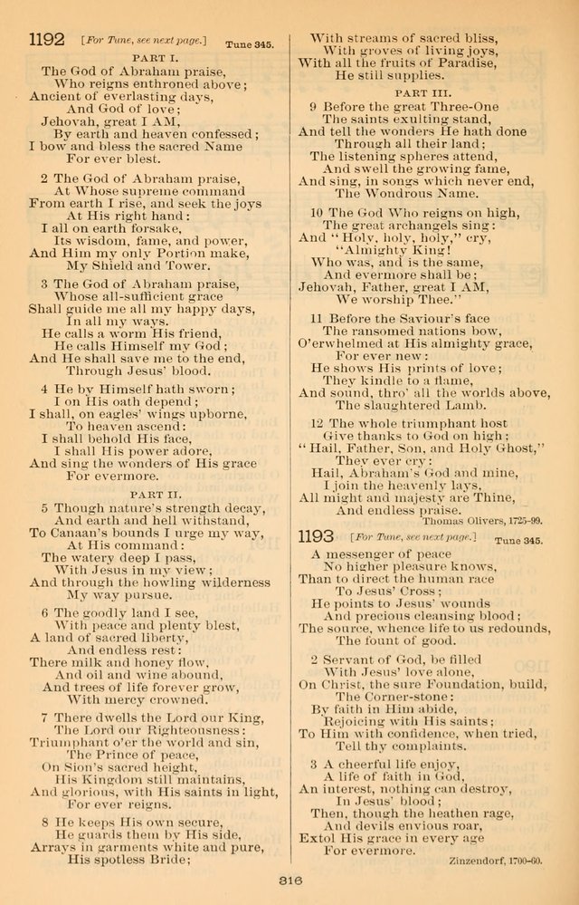 Offices of Worship and Hymns: with tunes, 3rd ed., revised and enlarged page 389