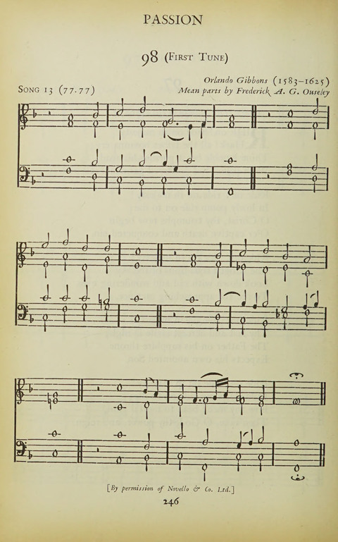 The Oxford Hymn Book page 245