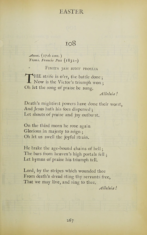 The Oxford Hymn Book page 266