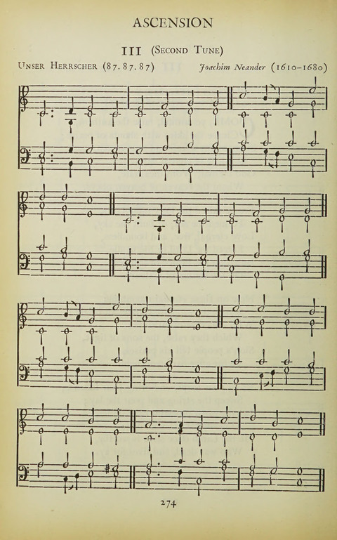 The Oxford Hymn Book page 273