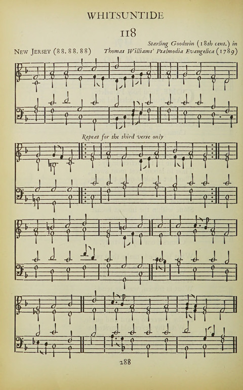 The Oxford Hymn Book page 287