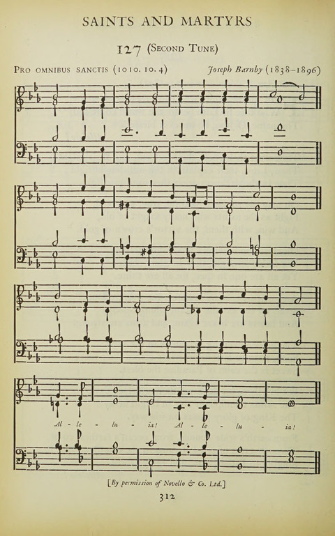 The Oxford Hymn Book page 311