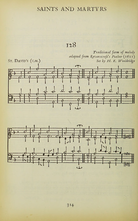 The Oxford Hymn Book page 313