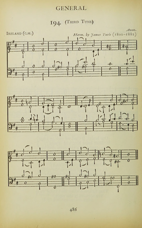 The Oxford Hymn Book page 485