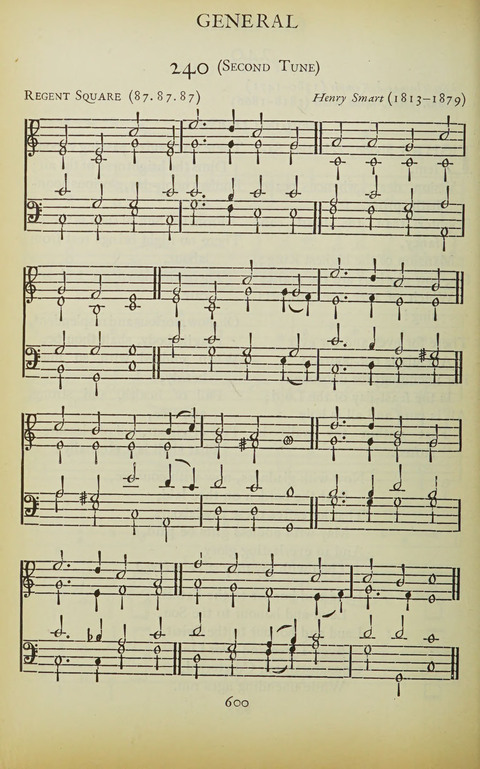 The Oxford Hymn Book page 599