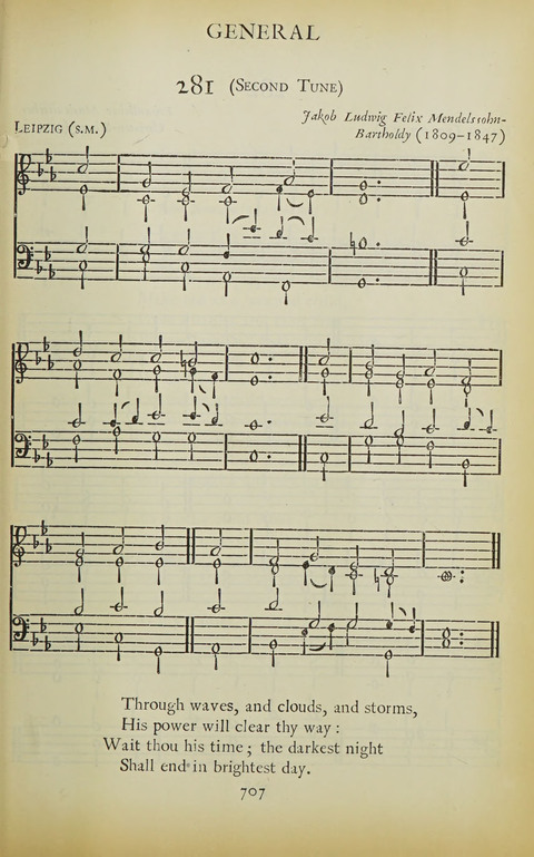 The Oxford Hymn Book page 706
