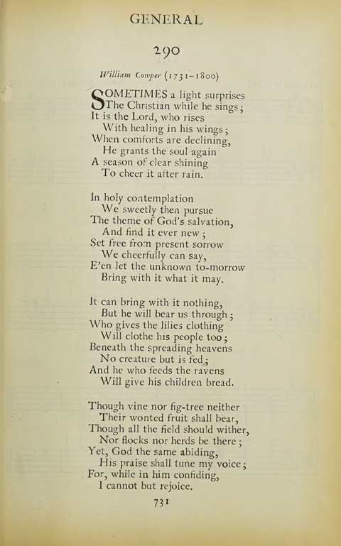 The Oxford Hymn Book page 730