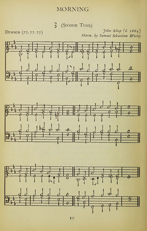 The Oxford Hymn Book page 9