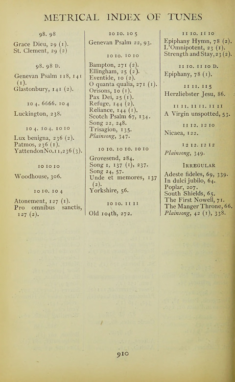 The Oxford Hymn Book page 909