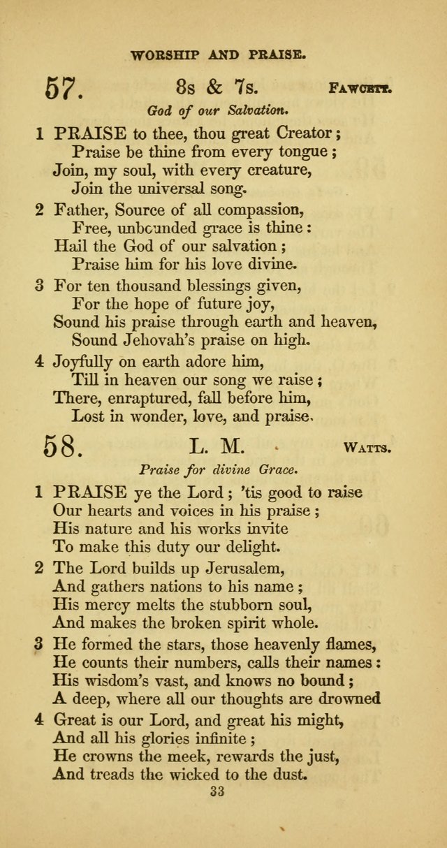 The Psalmody: a collection of hymns for public and social worship page 100