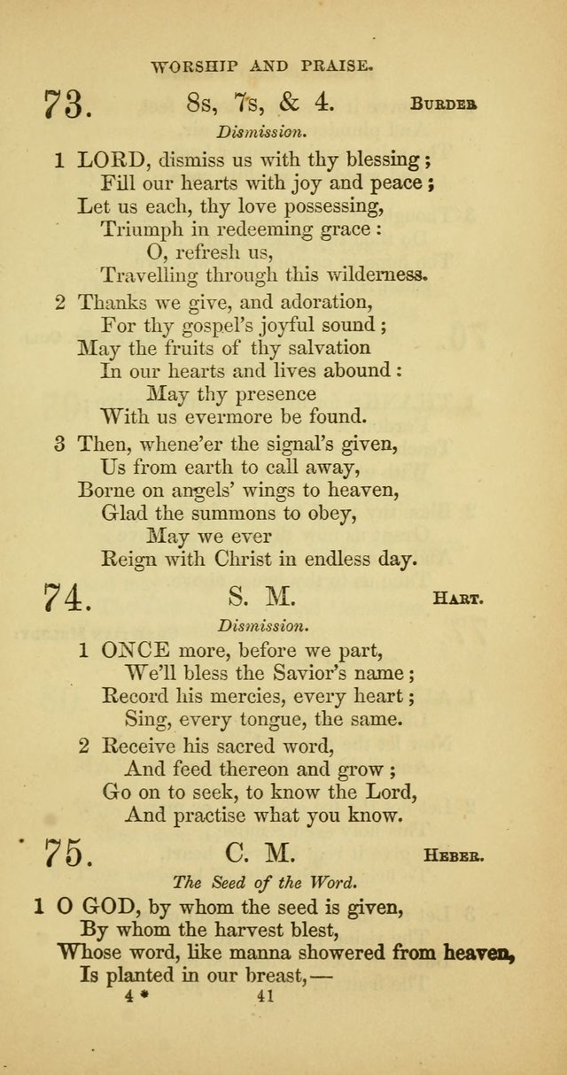 The Psalmody: a collection of hymns for public and social worship page 108