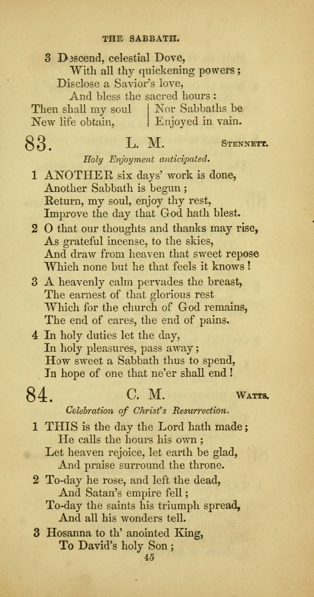 The Psalmody: a collection of hymns for public and social worship page 112