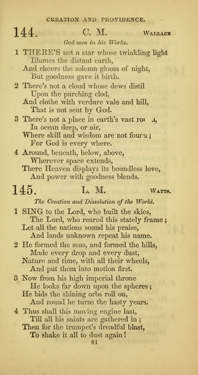 The Psalmody: a collection of hymns for public and social worship page 148