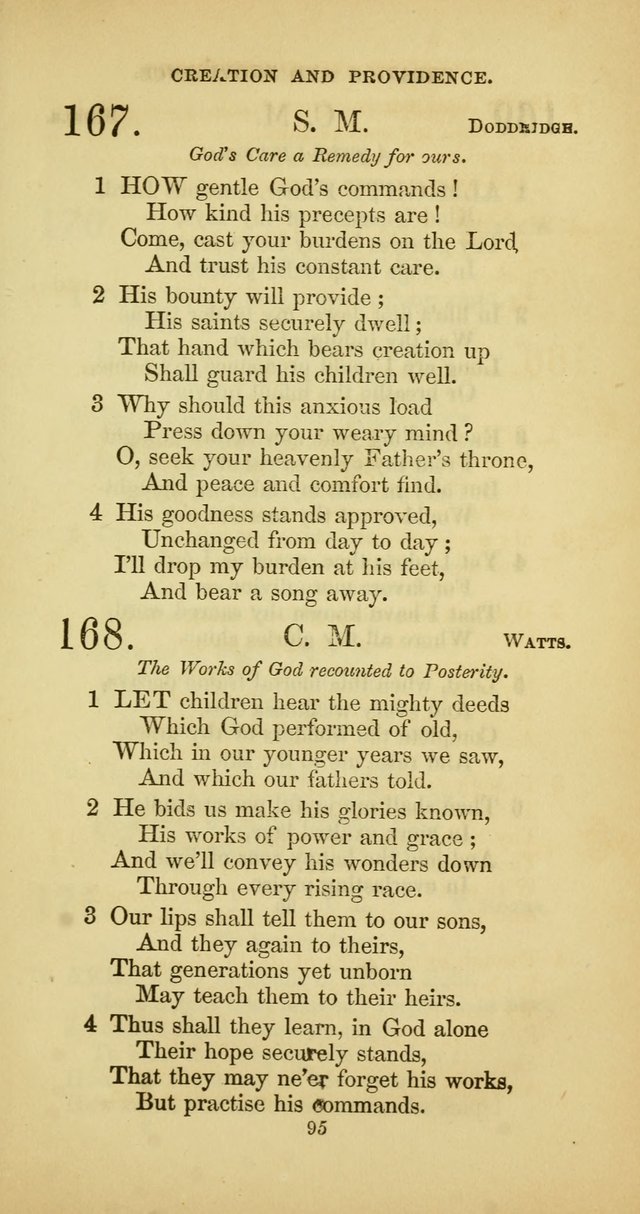 The Psalmody: a collection of hymns for public and social worship page 162