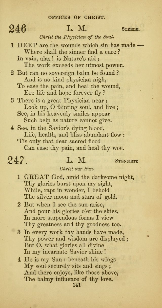 The Psalmody: a collection of hymns for public and social worship page 208