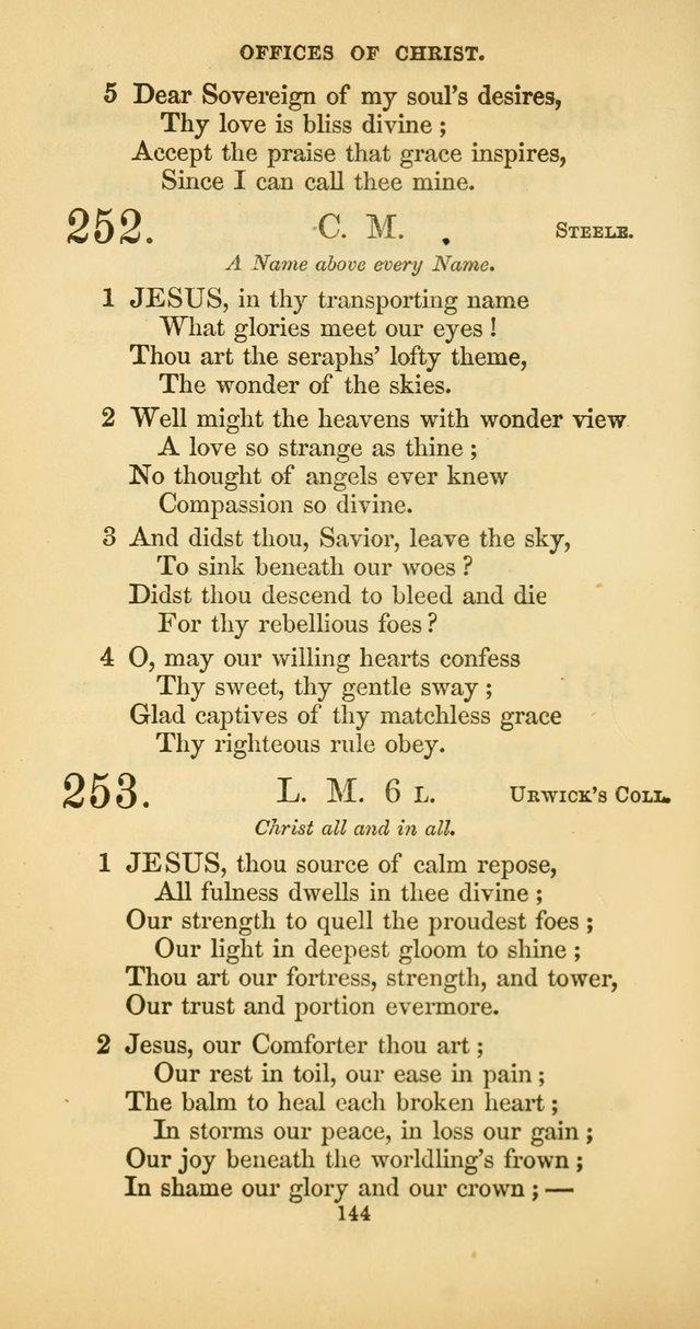 The Psalmody: a collection of hymns for public and social worship page 211